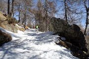 21 Ultimo tratto di strada sterrata prima di arrivare in cresta